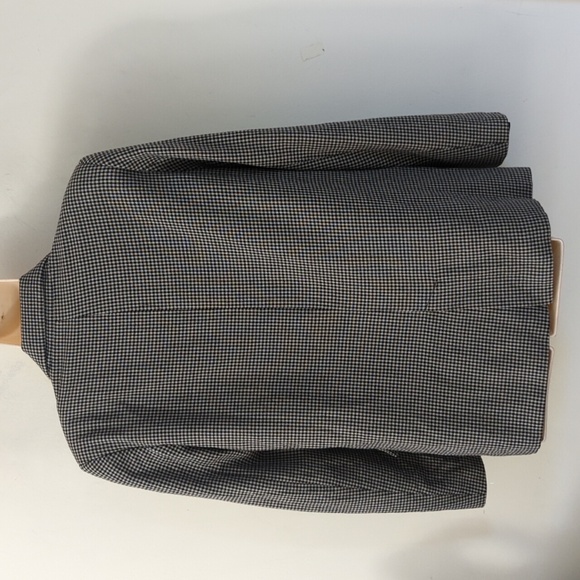 Zara Double Oversized Breasted Checkered Blazer XS - Picture 5 of 16